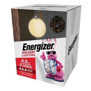 Set of two led ornaments